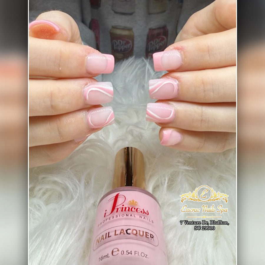 Essense Nails Spa nail work in Bluffton, South Carolina